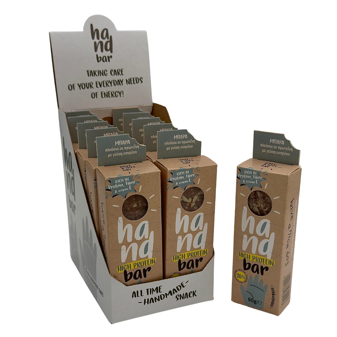 Πακέτο με 10 μπάρες Πρωτεΐνης με γεύση Eσπρέσο Πακέτο με 10 μπάρες Πρωτεΐνης με γεύση Eσπρέσο