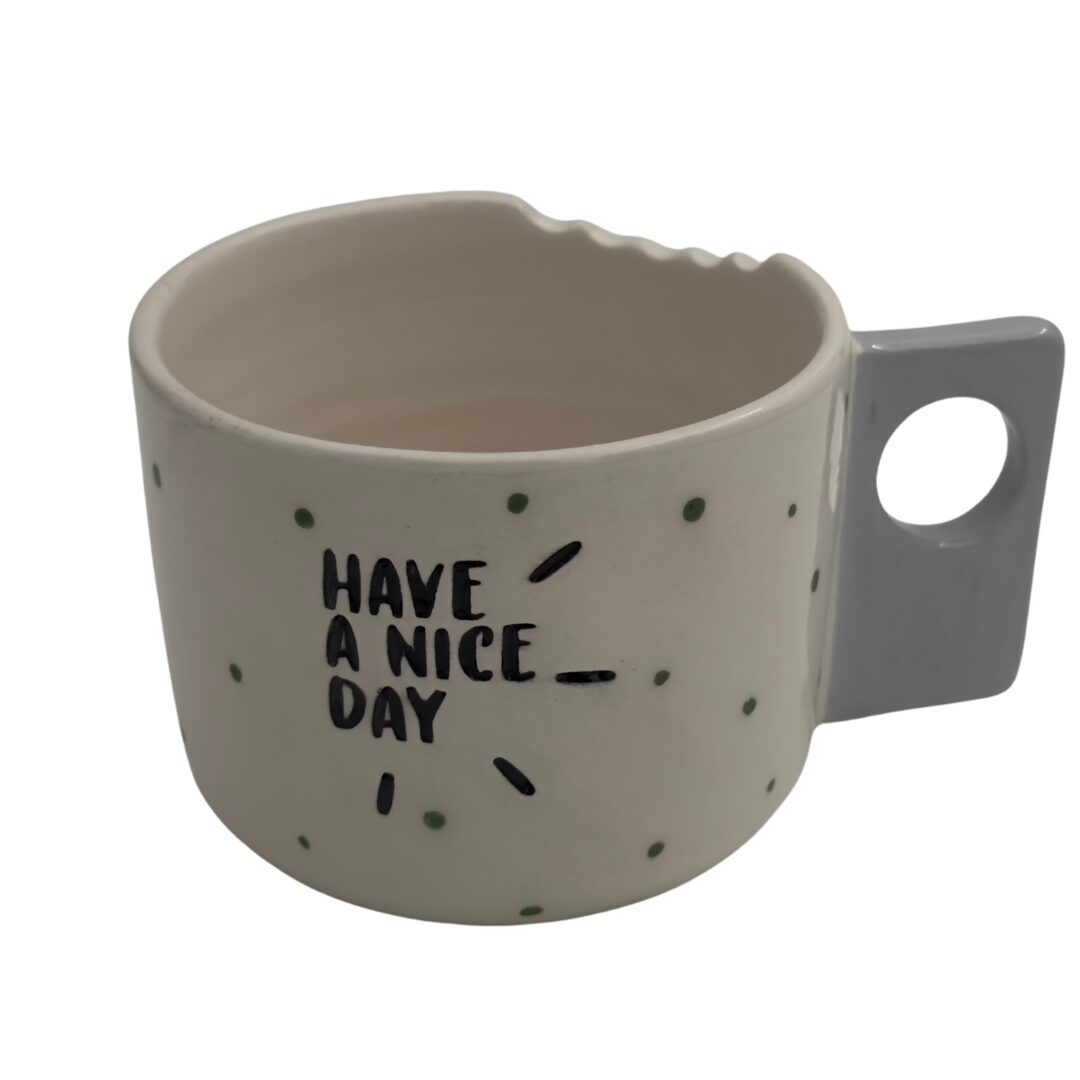 Κούπα HAVE A NICE DAY, με δώρο δύο μπάρες Κούπα HAVE A NICE DAY, με δώρο δύο μπάρες